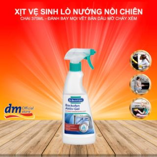 Chai xịt vệ sinh lò nướng và lò vi sóng Dr Beckmann chai 375ml